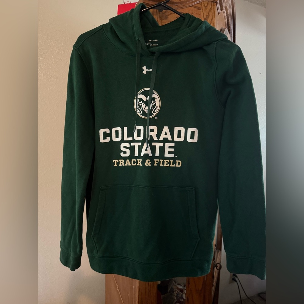 Under Armour Forest Green ColdGear Pullover